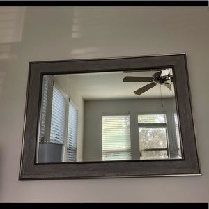 Gray Wall Mirror